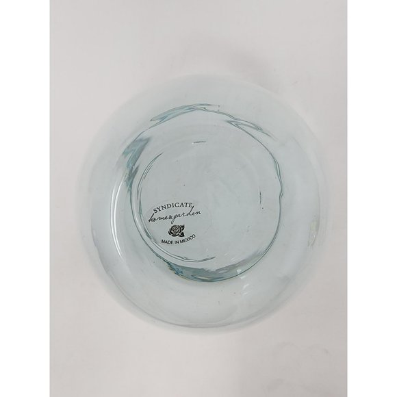 Vintage Syndicate Home & Garden Made‎ In Mexico Bowl With Blue Tint - Picture 5 of 8